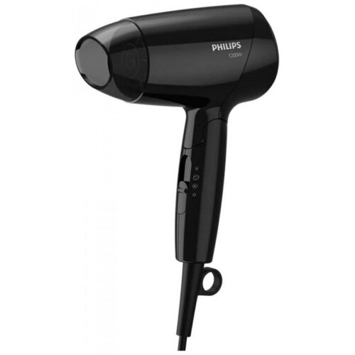 Philips Essential Care BHC010/00 vysoušeč vlasů 1200 W Černá BHC010/00