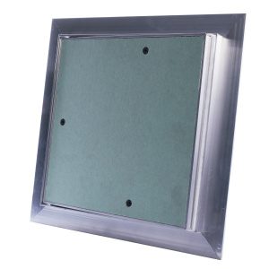 Prachotěsná revizní dvířka 200x200 mm odolné proti vlhkosti do sádrokartonu a pod obklad