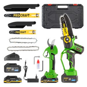 Procraft Sada aku ruční pilka PKA32Li a nůžky na větve ES25Li | SPKA32Li/ES25Li SPKA32Li/ES25Li