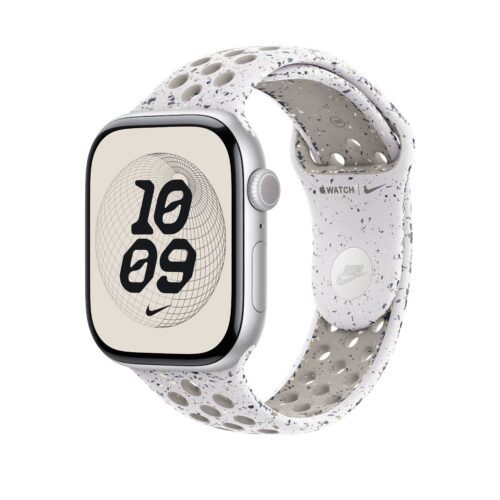 Řemínek pro Apple Watch 44/45/46/49 mm Apple Veiled Grey sportovní Nike - S/M - Obrázek 2