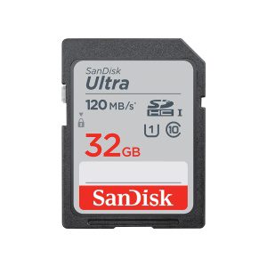 SanDisk Ultra/SDHC/32GB/UHS-I U1 / Class 10/Černá SDSDUN4-032G-GN6IN