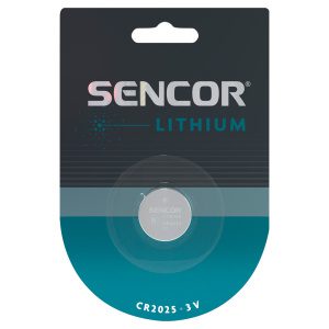 Sencor SBA CR2025 1BP Lithiová baterie CR2025 Typ: knoflíková CR2025