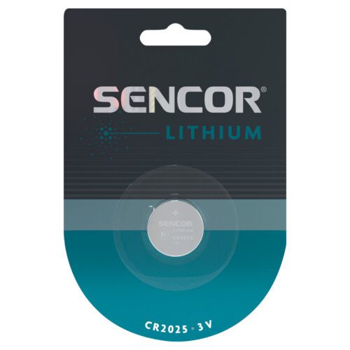 Sencor SBA CR2025 1BP Lithiová baterie CR2025 Typ: knoflíková CR2025