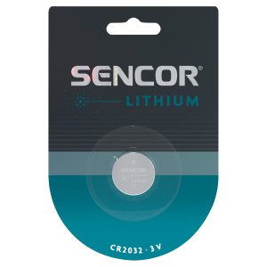 Sencor SBA CR2032 1BP Lithiová baterie CR2032 Typ: knoflíková CR2032