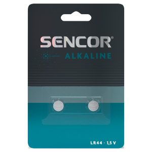 Sencor SBA LR44 2BP Alkalická baterie LR44 Typ: knoflíková LR44