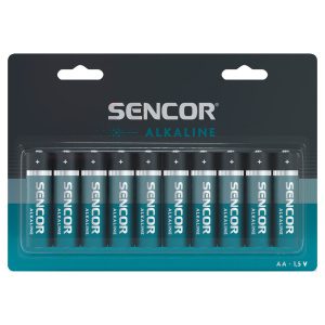 Sencor SBA LR6 10BP AA Alkalická baterie AA Typ: AA tužková LR6