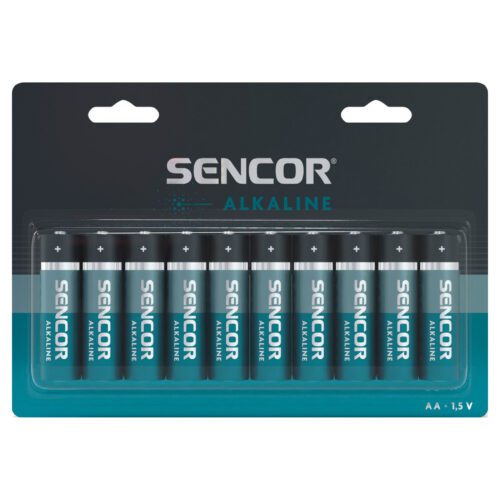 Sencor SBA LR6 10BP AA Alkalická baterie AA Typ: AA tužková LR6