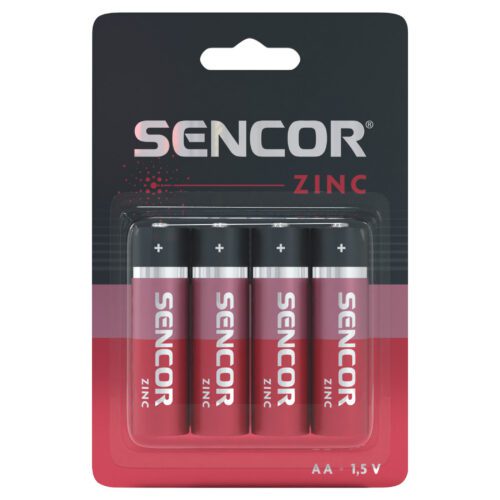 Sencor SBA R6 4BP AA Zinkouhlíková baterie AA Typ: R6 AA