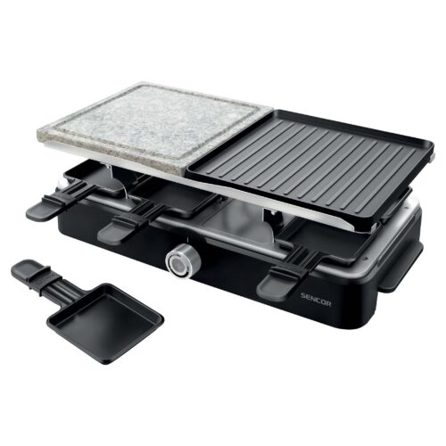 Sencor SBG 0260BK Raclette gril Elektrický raclette gril 2v1