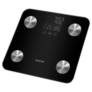 Sencor SBS 6026BK Osobní fitness váha Váživost až do 180 kg
