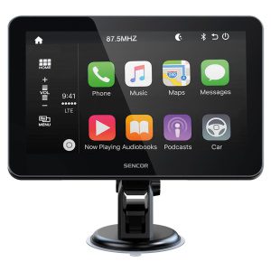 Sencor SCT M750BWT CarPlay a Android Auto displej Bezdrátové Android Auto a Apple CarPlay