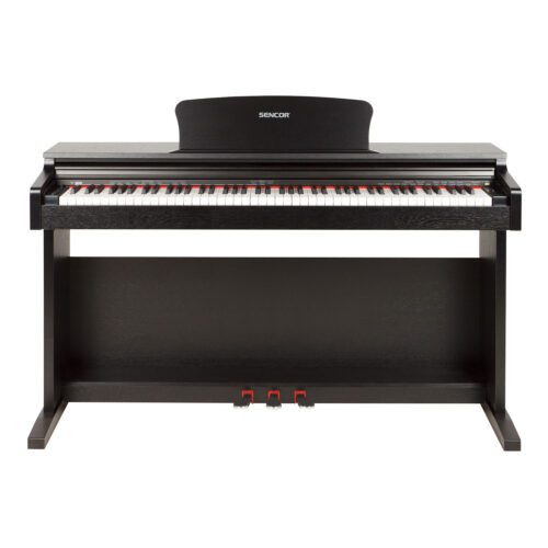 Sencor SDP 100 BK Digitální piano 88 kláves s dynamikou úhozu a kladívkovou mechanikou