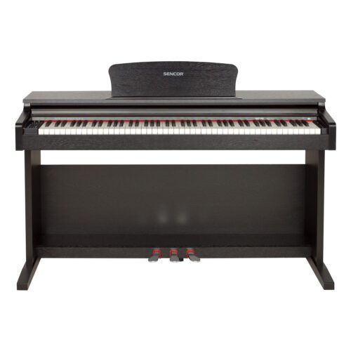 Sencor SDP 200 BK Digitální piano 88 kláves s dynamikou úhozu a kladívkovou mechanikou