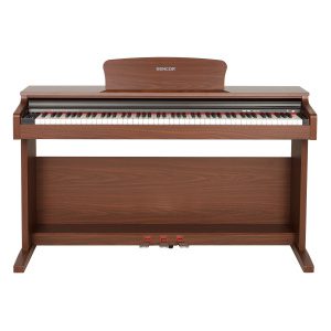 Sencor SDP 200 BR Digitální piano 88 kláves s dynamikou úhozu a kladívkovou mechanikou