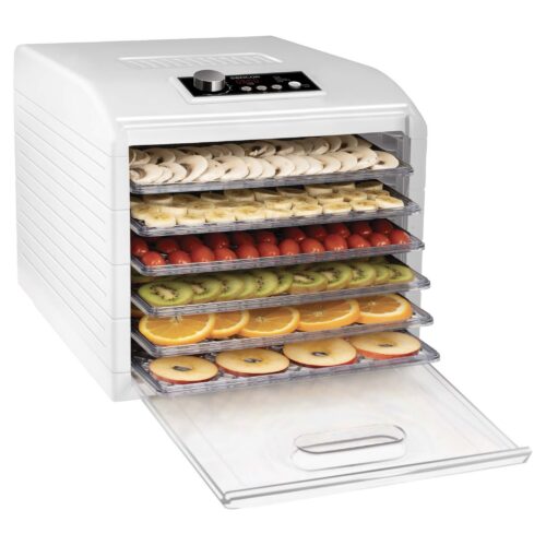 Sencor SFD 6500WH Sušička ovoce 5 přednastavených sušicích programů