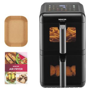 Sencor SFR 1260BK Horkovzdušná fritéza XL kapacita 11