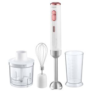 Sencor SHB 9000WH Aku tyčový mixér Výkonný bezšňůrový tyčový mixer napájený baterií s dlouhou životností  Jednoduché použití kdekoliv potřebujete  2