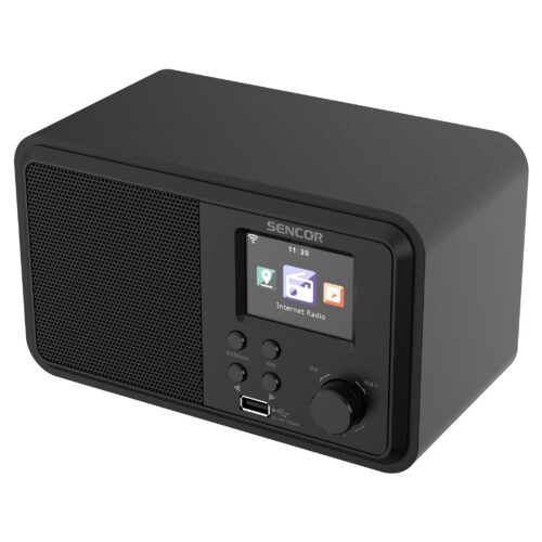 Sencor SIR 5100WDB Internetové rádio s DAB+ Maximální výkon 4 W
