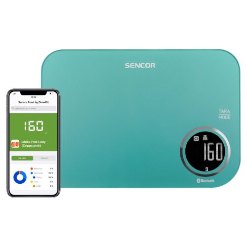 Sencor SKS 7071GR Chytrá kuchyňská váha Chytrá kuchyňská váha s Bluetooth