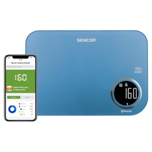 Sencor SKS 7072BL Chytrá kuchyňská váha Chytrá kuchyňská váha s Bluetooth