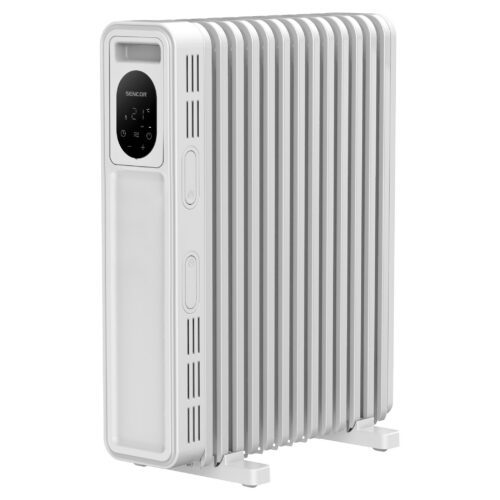 Sencor SOH 6213WH Digitální olejový radiátor Až 2 500 W ve 3 režimech - 1 000 / 2 500 W a ECO mód