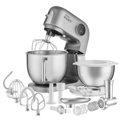 Sencor STM 7740 Kuchyňský robot Paul2 Extrémně výkonný 1 500W motor Robustní celokovové tělo s kovovými převody