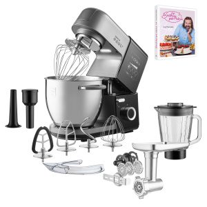 Sencor STM 8950 + Buchty po ránu 3 Kuchyňský robot PAUL 3 + Buchty po ránu 3 Motor s extrémním výkonem 1 800 W LED ovládací panel s programy