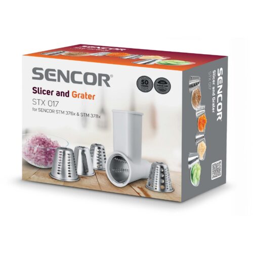 Sencor STX 017 Kráječ a struhadlo krobotům STM376x a378x Kráječ a struhadlo ke kuchyňskému robotu Sencor STM 376x a 378x