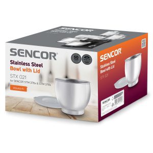 Sencor STX 021 Nerezová mísa k robotům STM376x a378x Příslušenství ke kuchyňskému robotu Sencor STM 376x a 378x