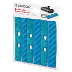 Sencor SVX 038BL Sada Mopovacích Polštářků Sada Mopovacích Polštářků
