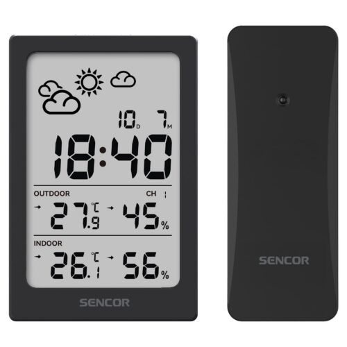Sencor SWS 2300 B Meteorologická stanice s bezdrátovým snímačem Ikona předpovědi počasí (slunečno