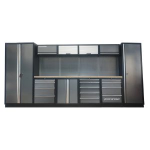 Sestava dílenského nábytku Procarosa PROFESSIONAL XL-4 Pracovní deska: dřevěná DNF0XL-4D