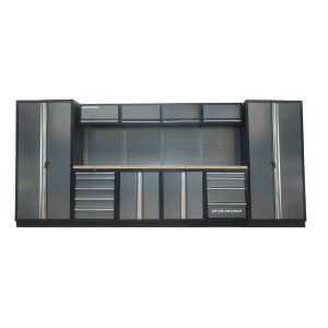 Sestava dílenského nábytku Procarosa PROFESSIONAL XXL-3 Pracovní deska: dřevěná DNF0XXL-3D
