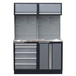 Sestava dílenského nábytku Procarosa PROFI TGCW-0500 Pracovní deska:: nerezová TGCW-130500N