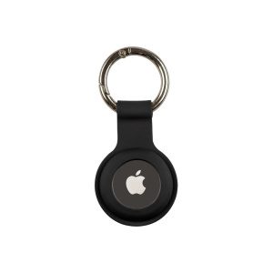 Silikonový přívěšek na AirTag Mobile Origin - černý