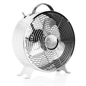 Stolní ventilátor v bílém retro designu VE-5967