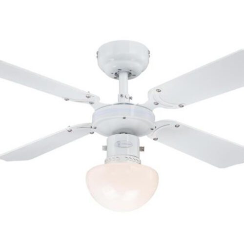 Stropní ventilátor se světlem Westinghouse PORTLAND AMBIANCE 78710