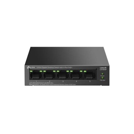 TP-Link LS105GP 5xGb (4xGb POE+) Desktop switch LS105GP