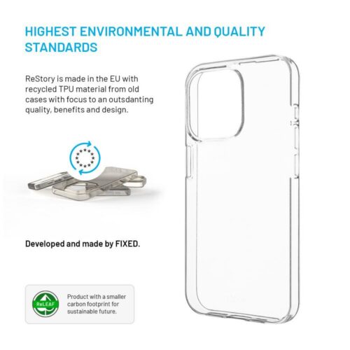 TPU gelový kryt FIXED ReStory AntiUV pro Apple iPhone 15 Pro