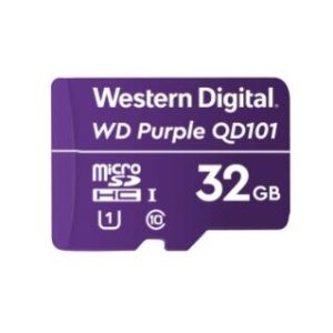 WESTERN DIGITAL WD Purple microSDHC 32GB Class 10 U1 WDD032G1P0C-85AEL0