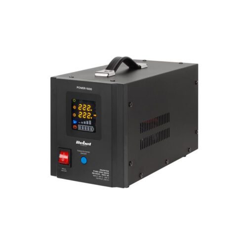 Zdroj záložní REBEL POWER-1000 12V 230V 1000VA 700W Black 08840359