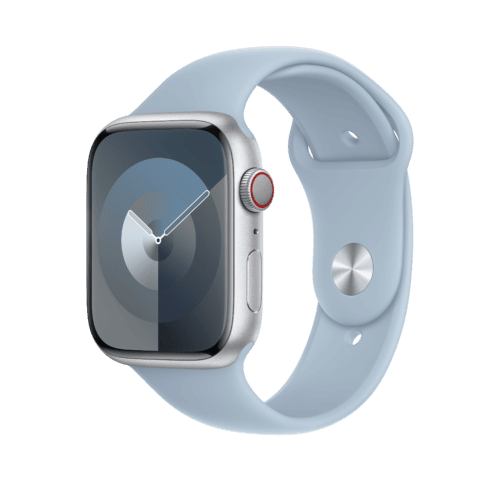 Apple 42/44/45/49mm světle modrý sportovní řemínek M/L - Obrázek 2