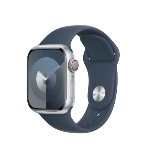 Apple Watch 38/40/41 mm bouřkově modrý sportovní řemínek – S/M - Obrázek 2