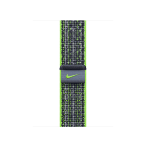 Apple Watch 38/40/41 mm jasně zelený / modrý provlékací sportovní řemínek Nike