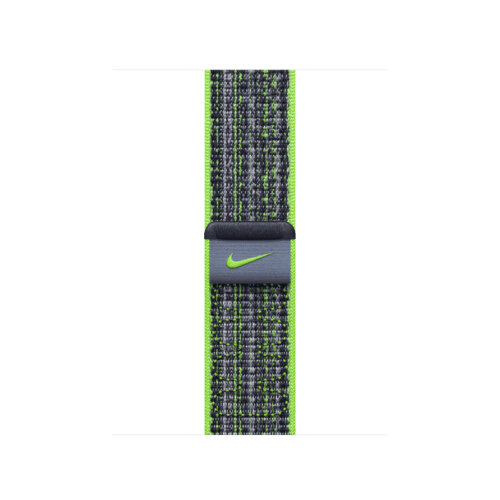 Apple Watch 38/40/41 mm jasně zelený / modrý provlékací sportovní řemínek Nike