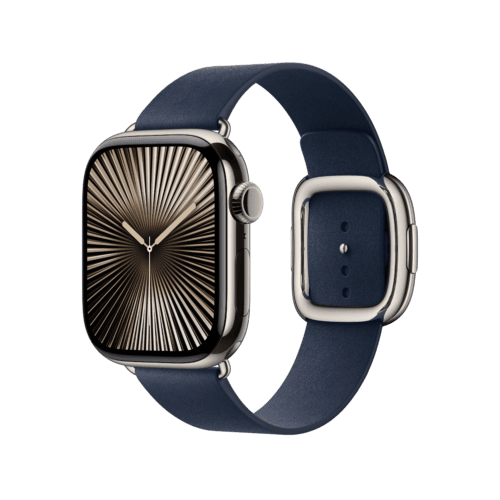 Apple Watch 38/40/41/42mm temně modrý řemínek s moderní přezkou – malý - Obrázek 2