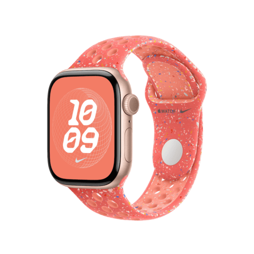 Apple Watch 38/40/41/42mm žhavě oranžový sportovní řemínek Nike - S/M - Obrázek 2