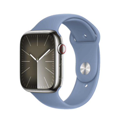 Apple Watch 42/44/45/49 mm ledově modrý sportovní řemínek – M/L - Obrázek 2