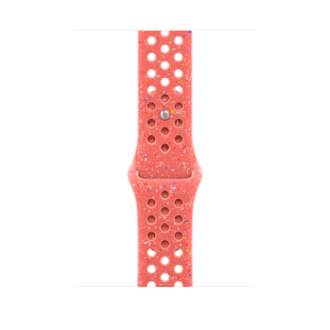 Apple Watch 42/44/45/49 mm žhavě oranžový sportovní řemínek Nike – M/L