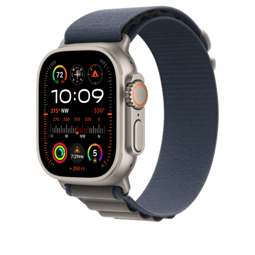 Apple Watch 44/45/49 mm modrý Alpský tah – malý - Obrázek 2